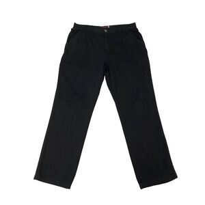 Gramicci Mens Organic Cotton Stretch Climbing Pants Black Size 36x32 Hiking
